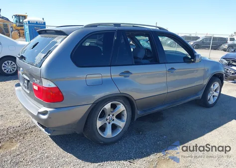 2004 BMW X5 4.4I из США, поврежденный, VIN 5UXFB53504LV08545
